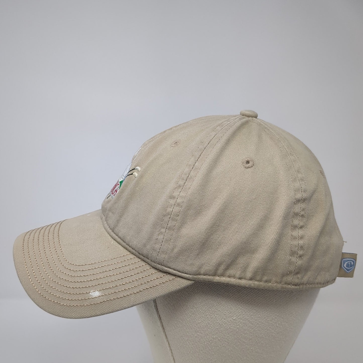 Pin High Slideback Baseball Cap Brown One Size Adjustable Cap America Golf