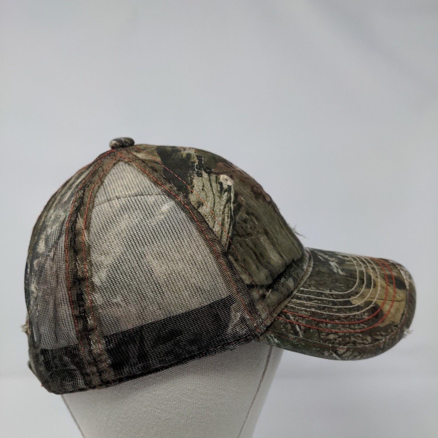 NWTF Strapback Mesh Back Trucker Hat Camo OSFA Outdoor Cap Hunting