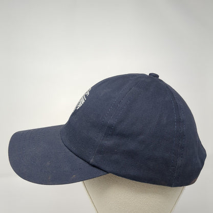 High Spirits Bling Strapback Hat Blue One Size Adjustable Rhinestone