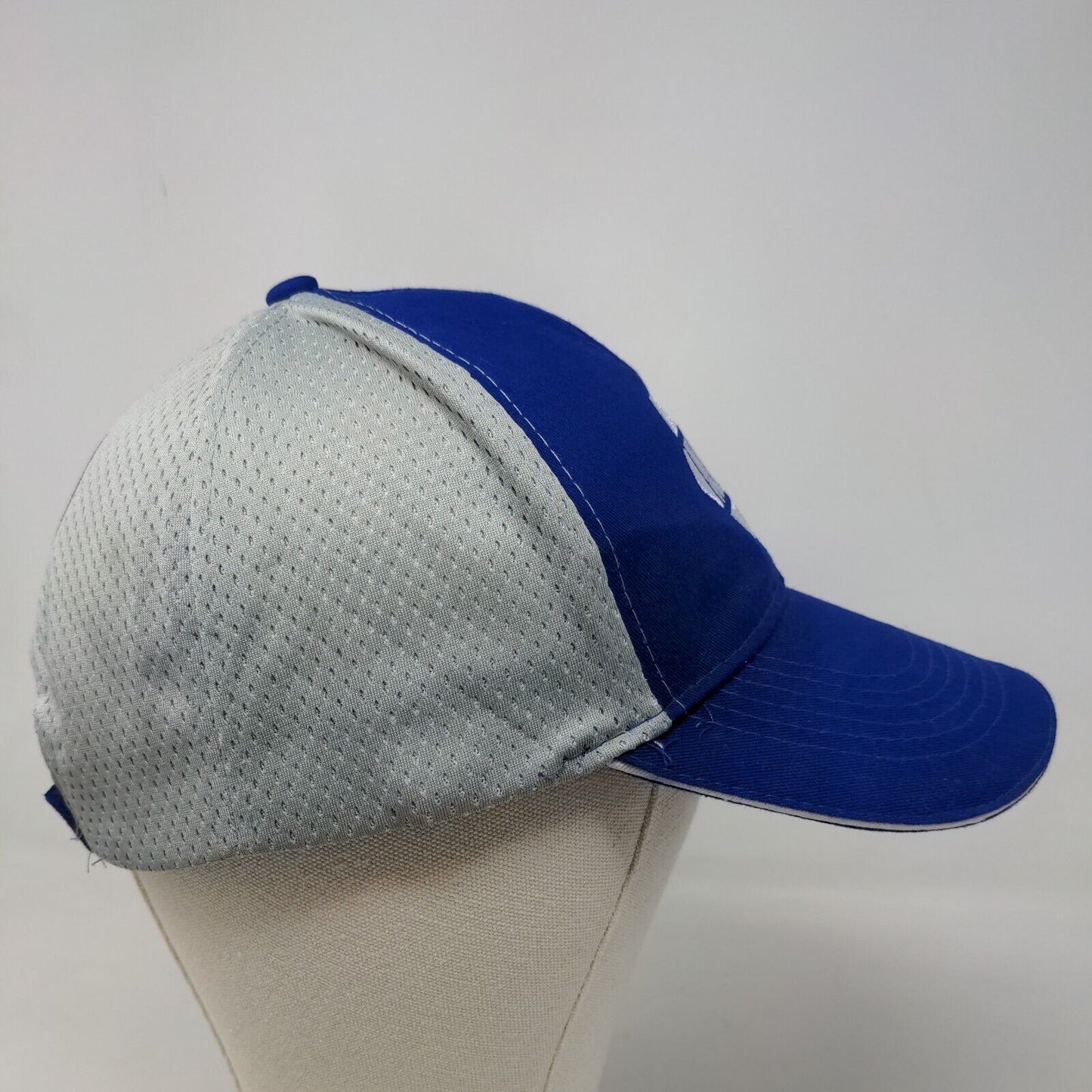 NAPA Auto Parts Men's Strapback Mesh Back Hat Blue Gray Intrepid Fallen Heroes