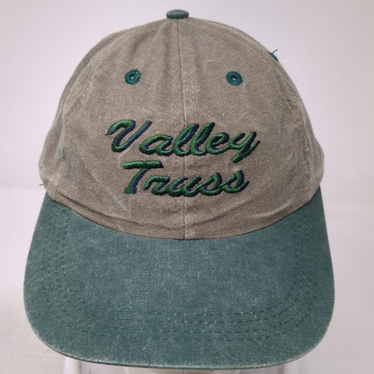 Sportcap Baseball Cap Brown Green One Size Valley Truss Embroidered Cotton Hat