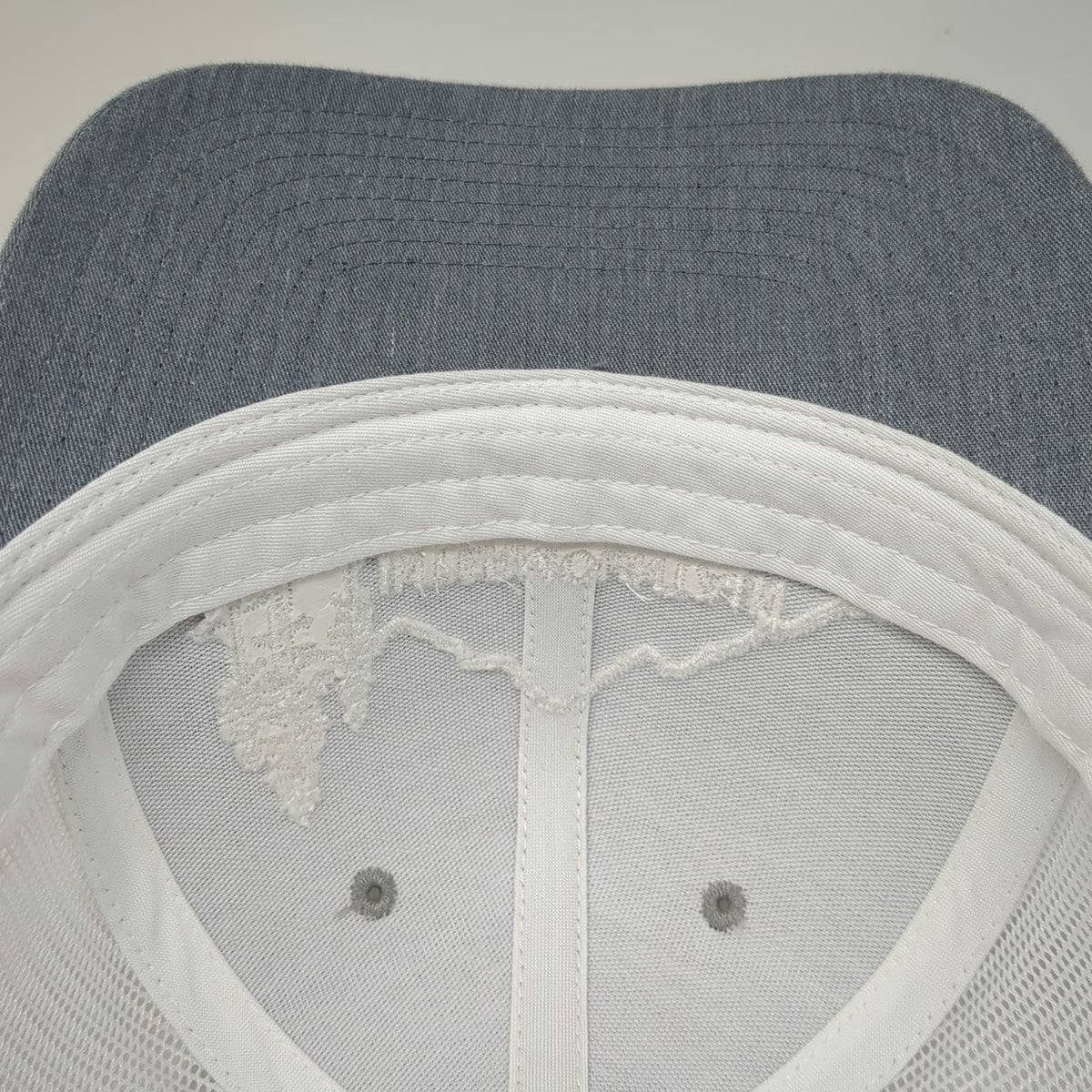 Richardson 112 Trucker Hat Gray OSFM Intermountain Wood Products Snapback Mesh