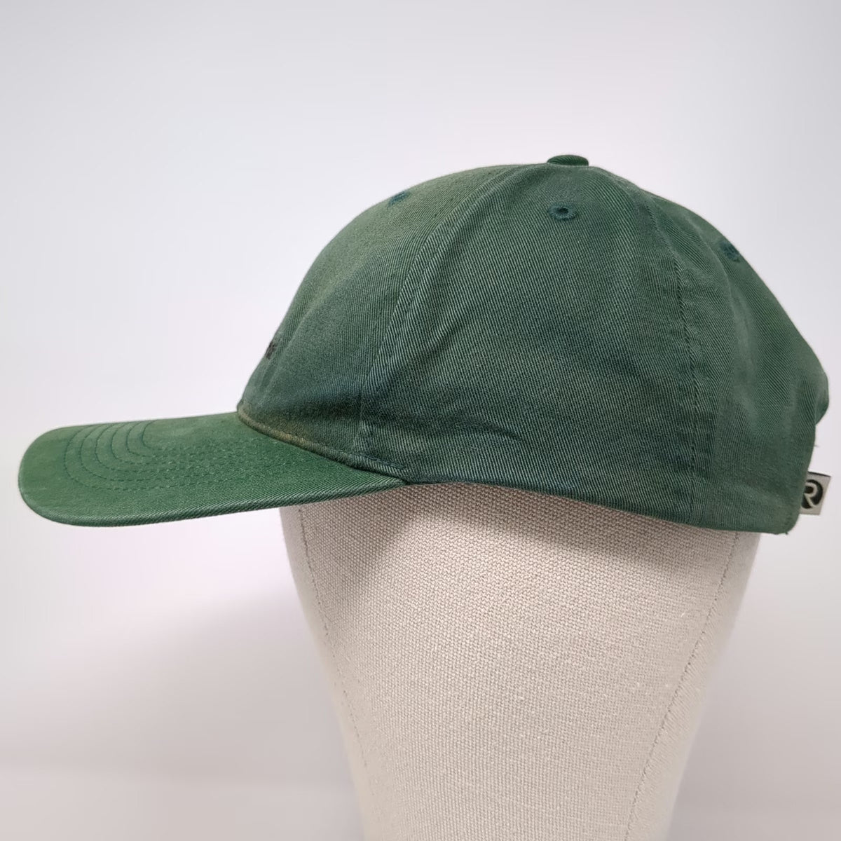 Richardson Baseball Cap Green One Size Strapback Cotton NW Natural Logo Hat