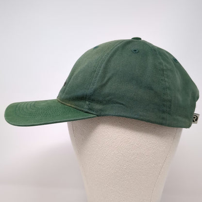 Richardson Baseball Cap Green One Size Strapback Cotton NW Natural Logo Hat