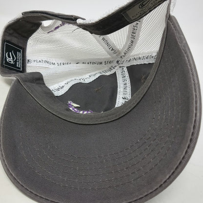 Outdoor Cap Baseball Cap Gray White One Size March of Dimes Mesh Strapback Hat