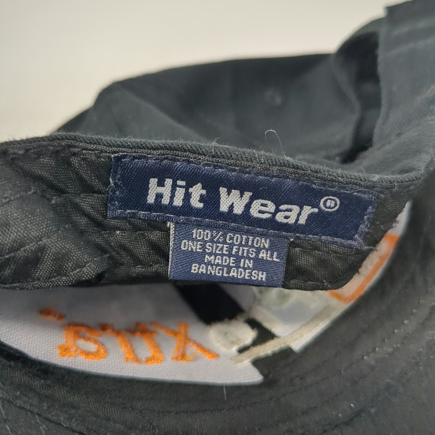 Hit Wear Baseball Cap Black One Size Home Depot ProXtra Embroidered Cotton Hat