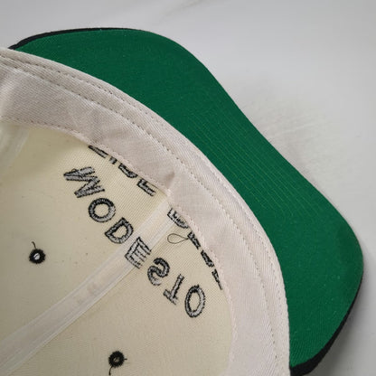 New Era Snapback White L Modesto Fire Dept Pro Model Station Hat Vintage