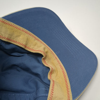 Dockers Slideback Hat Blue One Size Adjustable Embroidered 6 Panel