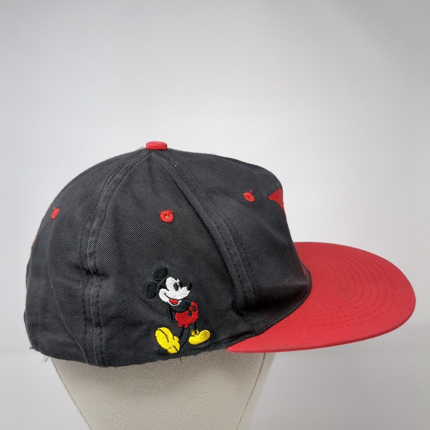 Mickey Mouse Snapback Hat Multicolor One Size Adjustable Fresh Caps