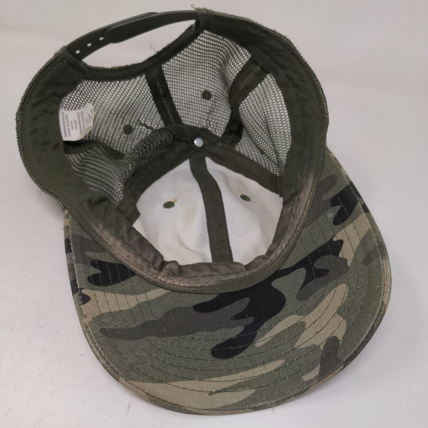 Unbranded Snapback Trucker Hat Camouflage One Size Mesh Back Adjustable