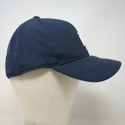 Nike Baseball Cap Blue XL Tiger Woods Performance Perforated TW Logo Hat Stretch
