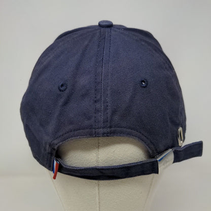 France FFF Slideback Hat Blue Size 58 Adjustable Embroidered 6 Panel Weeplay