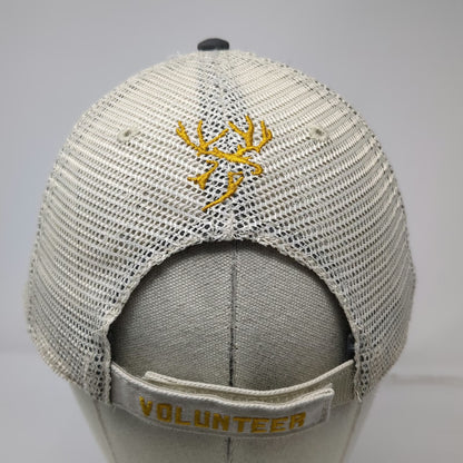 Hat Graphix 360 Baseball Cap Gray One Size Mule Deer Foundation Volunteer Mesh