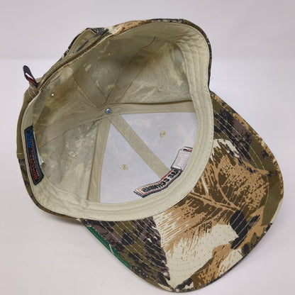 Tires Les Schwab Strapback Hat Camo One Size Adjustable Hunting Outdoor