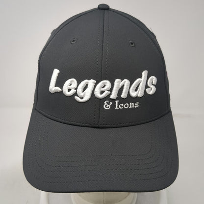 OTTO Baseball Cap Gray Pink One Size Hat Legends & Icons Palm Desert Strapback