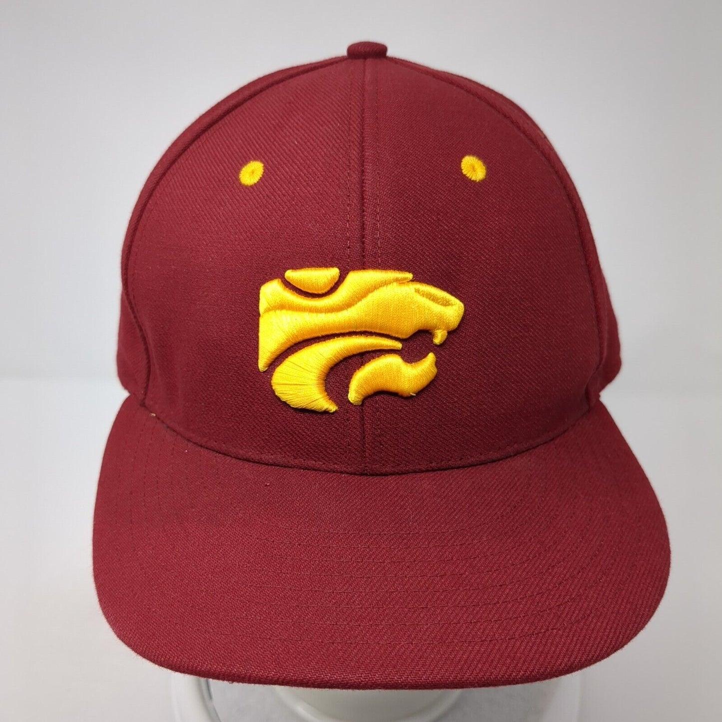 Richardson Surge Fitted Hat Red 7 5/8 Embroidered Logo 6 Panel Outdoor