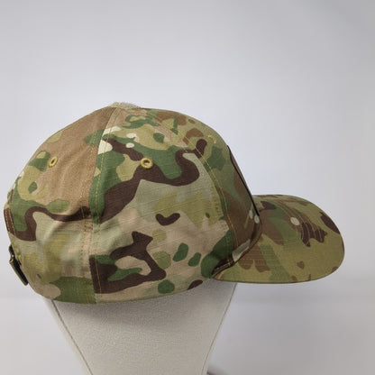 TRV Patch Strapback Hat Camouflage One Size Adjustable Richardson