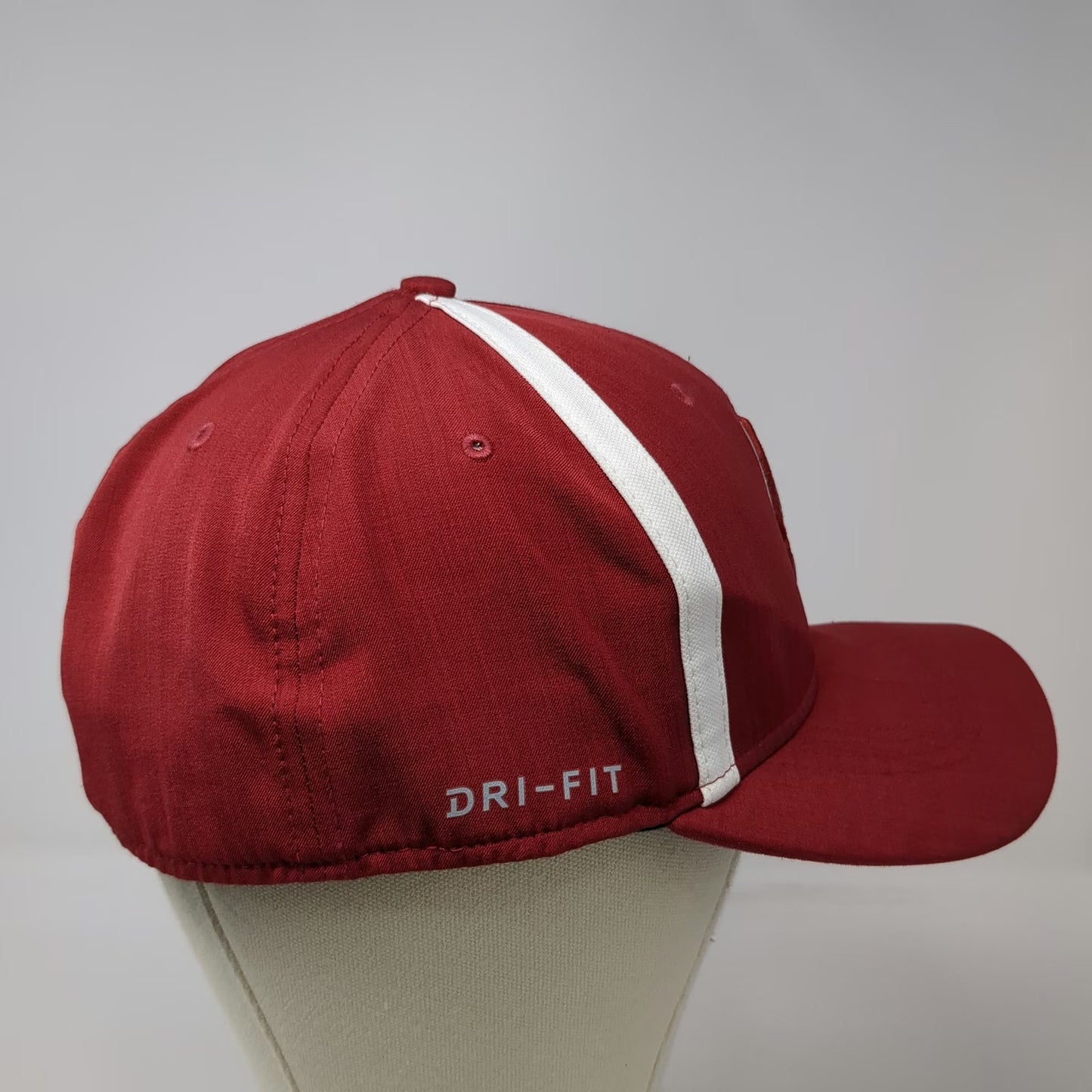 Stanford Cardinal NCAA Nike Cap Red XL Dri-FIT Classic99 Fitted Stripe Tree Hat
