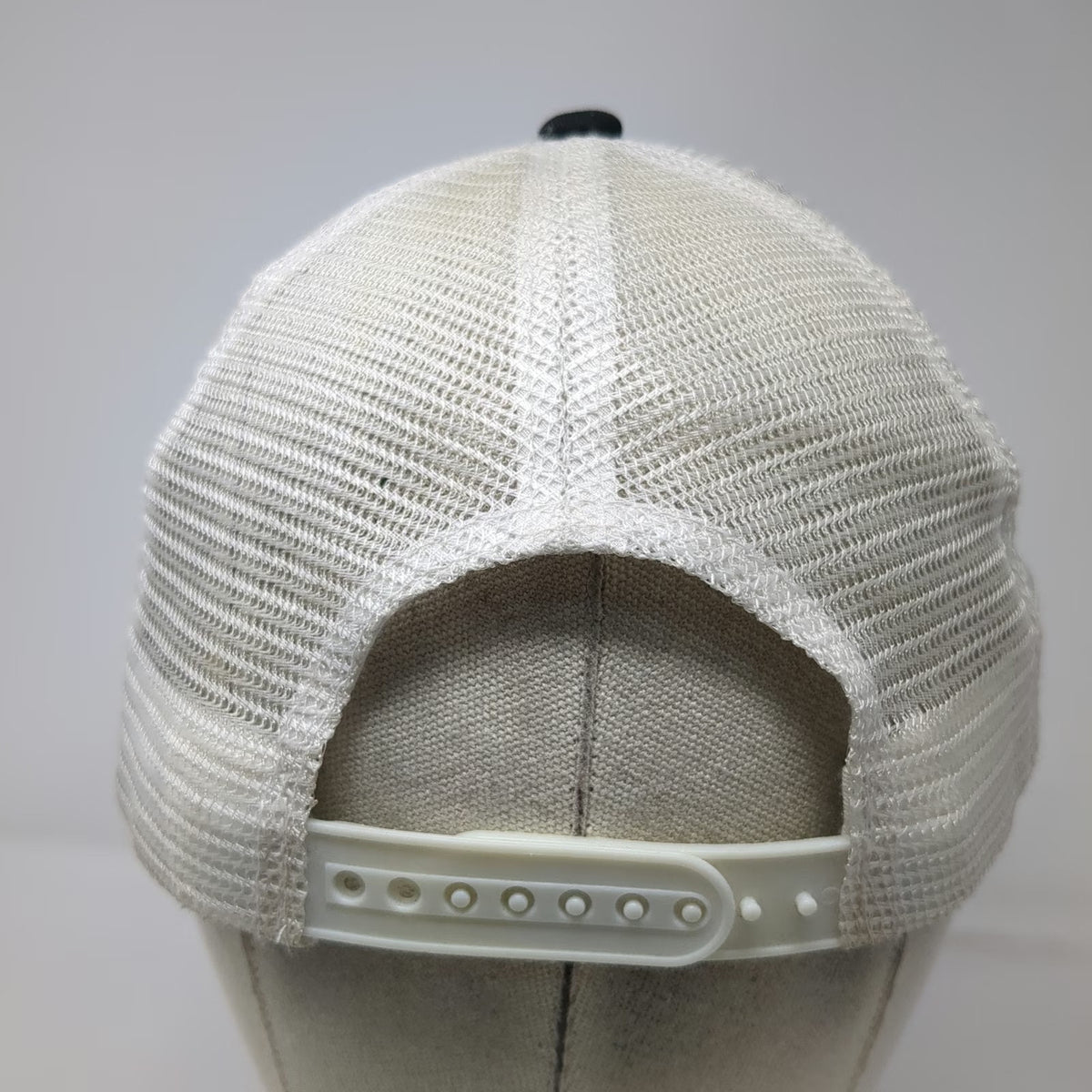 Academy Fits Trucker Hat Black White One Size Smokebuddy Las Vegas Snapback
