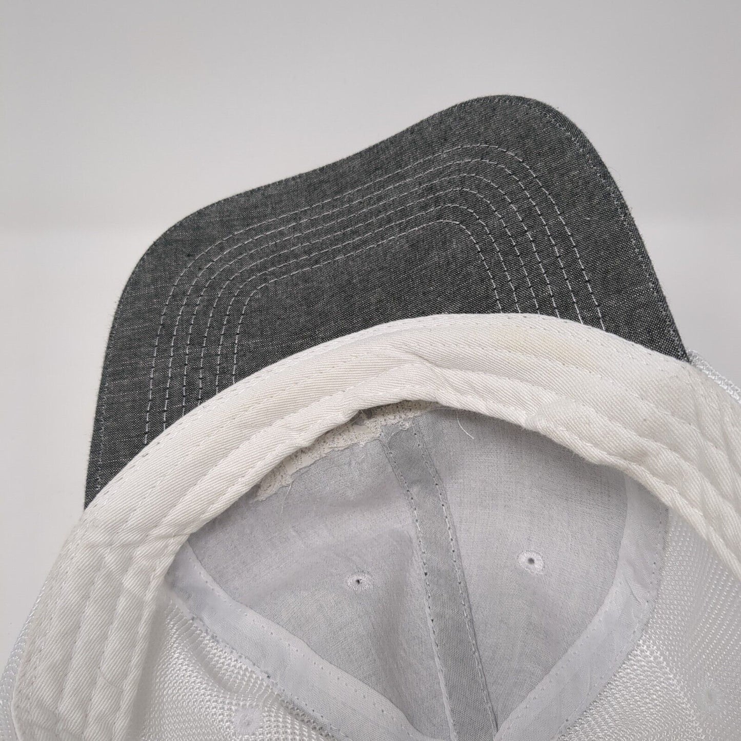 MWI Animal Health Strapback Trucker Hat Gray One Size Mesh Back 6 Panel