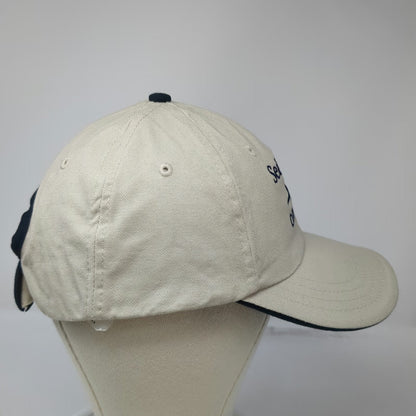 SeaWorld Baseball Cap Beige One Size Orlando Logo Strapback Cotton Adventure Hat
