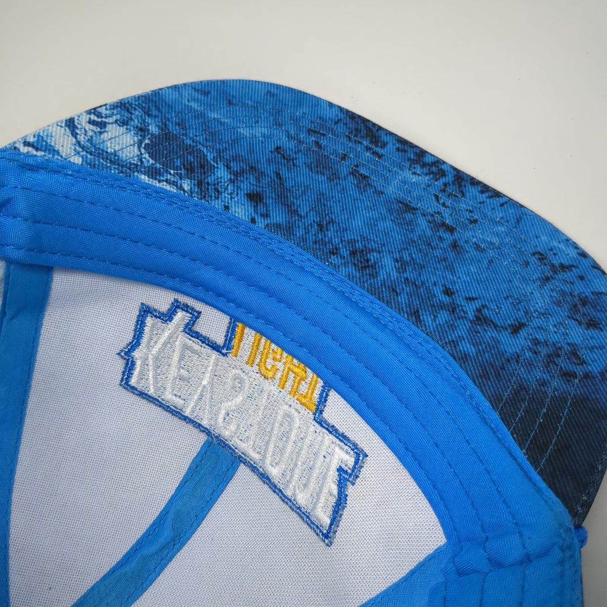 Keystone Light Snapback Blue One Size Realtree Fishing Pattern Rope Bill Hat