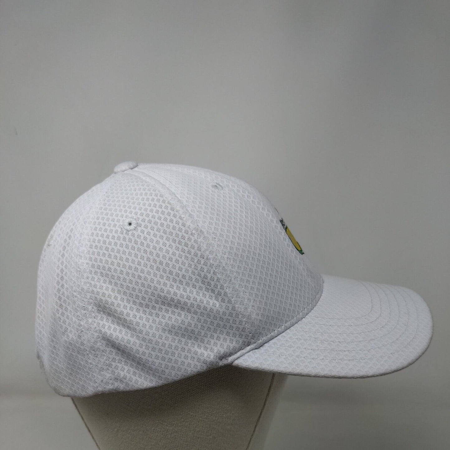 Masters Strapback Hat White One Size Adjustable Embroidered American Needle