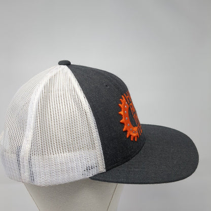 Habitat Ride The Tetons Snapback Trucker Hat Gray One Size Mesh Back