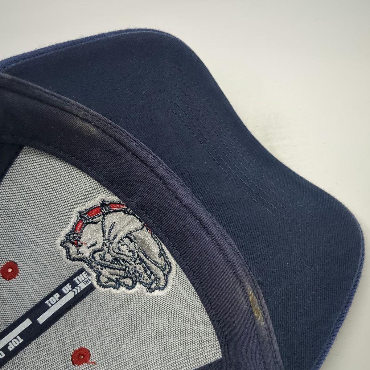 Gonzaga Bulldogs NCAA Top of the World Blue One Size Hat Cap Strapback GU Logo