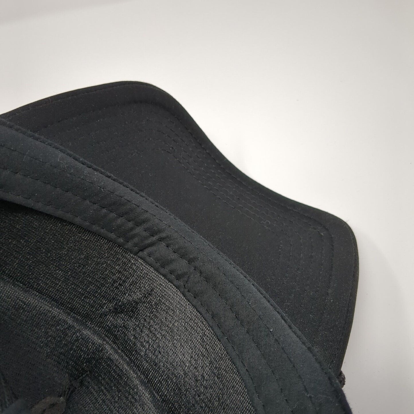 Joyride Cycles Snapback Rope Trucker Hat Black One Size Mesh Back