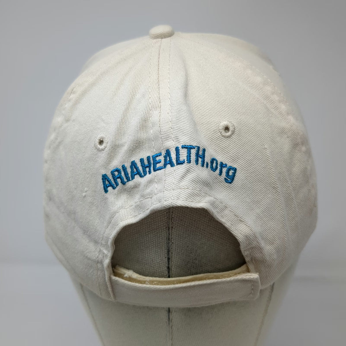 Cap America Baseball Cap Beige OSFM Strapback Aria Health Medical Provider Hat