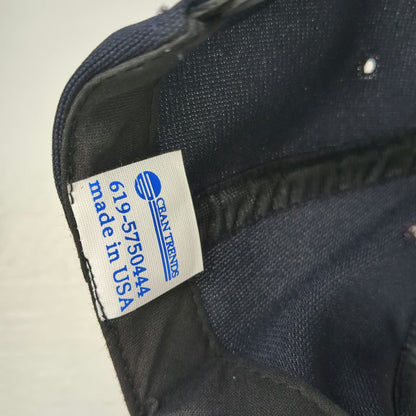 Cran Trends 5 Panel Blue One Size Snapback Hat USS Kitty Hawk CV-63 US Navy