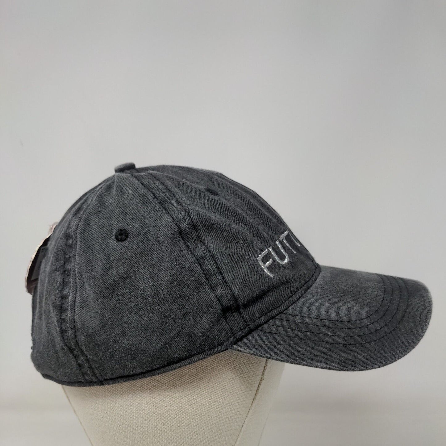 Futurist Slideback Hat OS Gray Embroidered W/Tags Authentic American Heritage