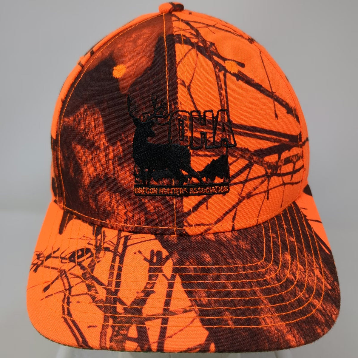 Outdoor Cap Snapback Orange One Size Hat Mossy Oak Oregon Hunters Association
