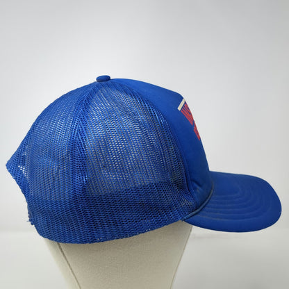 Segal International Trucker Hat Blue Snapback Mesh Rope Insanity Kids Vintage
