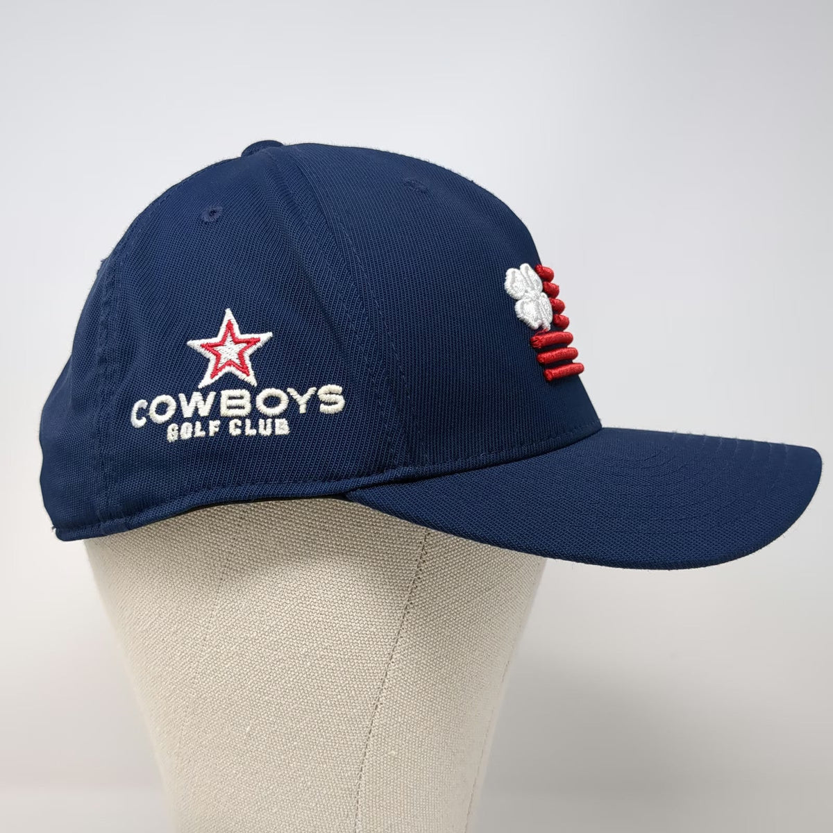 Black Clover 5 Panel Blue One Size Hat Cowboys Golf Club Live Lucky Snapback