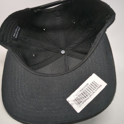 BlackCraft Cult 5 Panel Hat Black One Size Snapback Baphomet Pentagram Patch