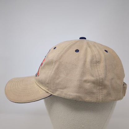 CAST For Kids Foundation Strapback Hat Tan One Size 6 Panel Embroidered
