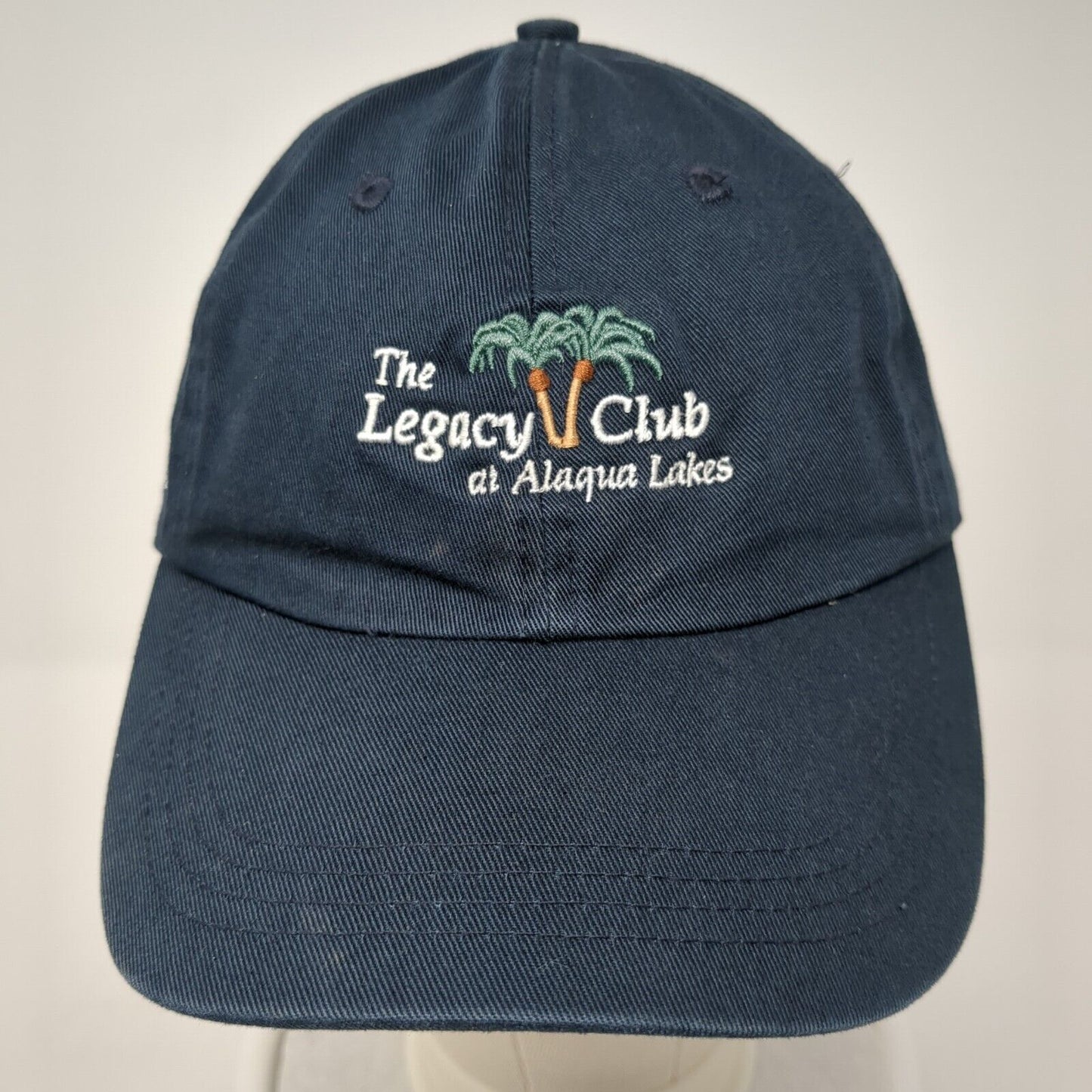 The Legacy Club at Alaqua Lakes Slideback Hat Blue One Size Ahead