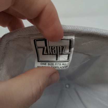MPTF Motion Picture Television Fund Slideback Hat White OSFA Embroidered zKapz