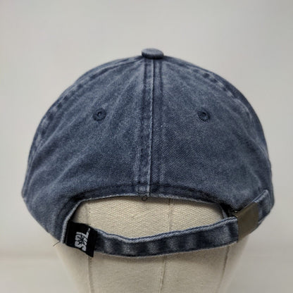 Melting Planet Slideback Hat Blue One Size Adjustable Embroidered Sol