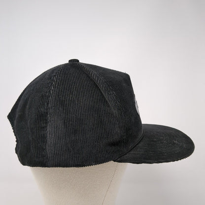 Consolidated Freightways Snapback Rope Hat Black One Size Corduroy