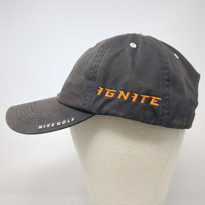 Nike Baseball Cap Blue OSFM Swoosh Golf Ignite Cotton Slideback Adjustable Hat