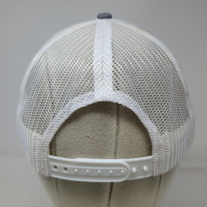The Icebox Trucker Hat Gray White One Size Buffalo Wild Wings Weck bw-3 Patch