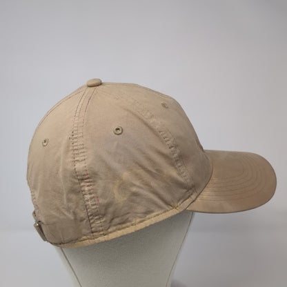 Imperial Slideback Baseball Cap Brown One Size Adjustable Embroidered 6 Panel