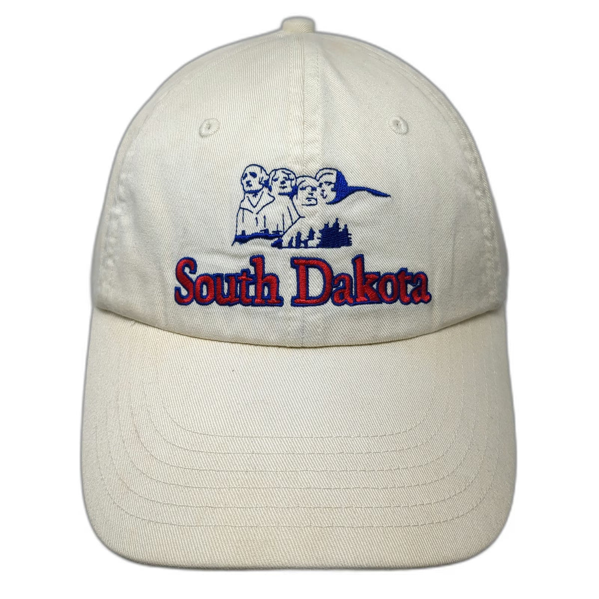 Flying J South Dakota Mount Rushmore Hat Beige Baseball Cap One Size Strapback