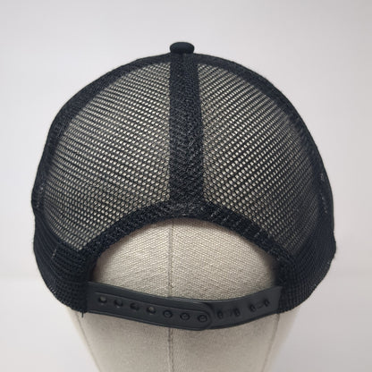 Western Son Vodka Snapback Trucker Hat Black One Size Adjustable Mesh Back