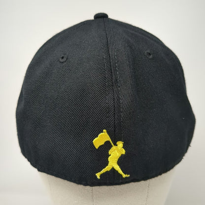 Baseballism Baseball Cap Black 7 1/4 Lemon Bad Hops Graphic Fitted Flat Brim Hat