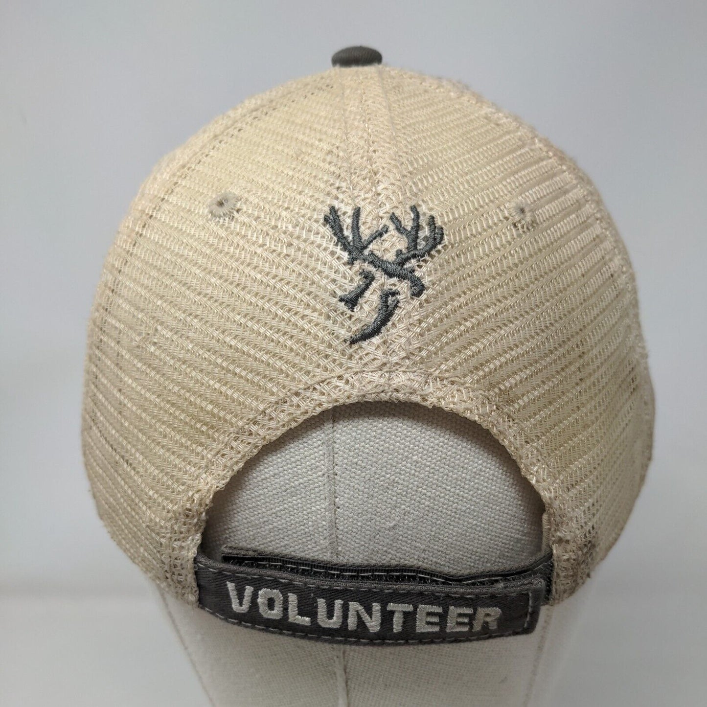 MDF Mule Deer Foundation Volunteer Strapback Mesh Back Trucker Hat Multi OSFA