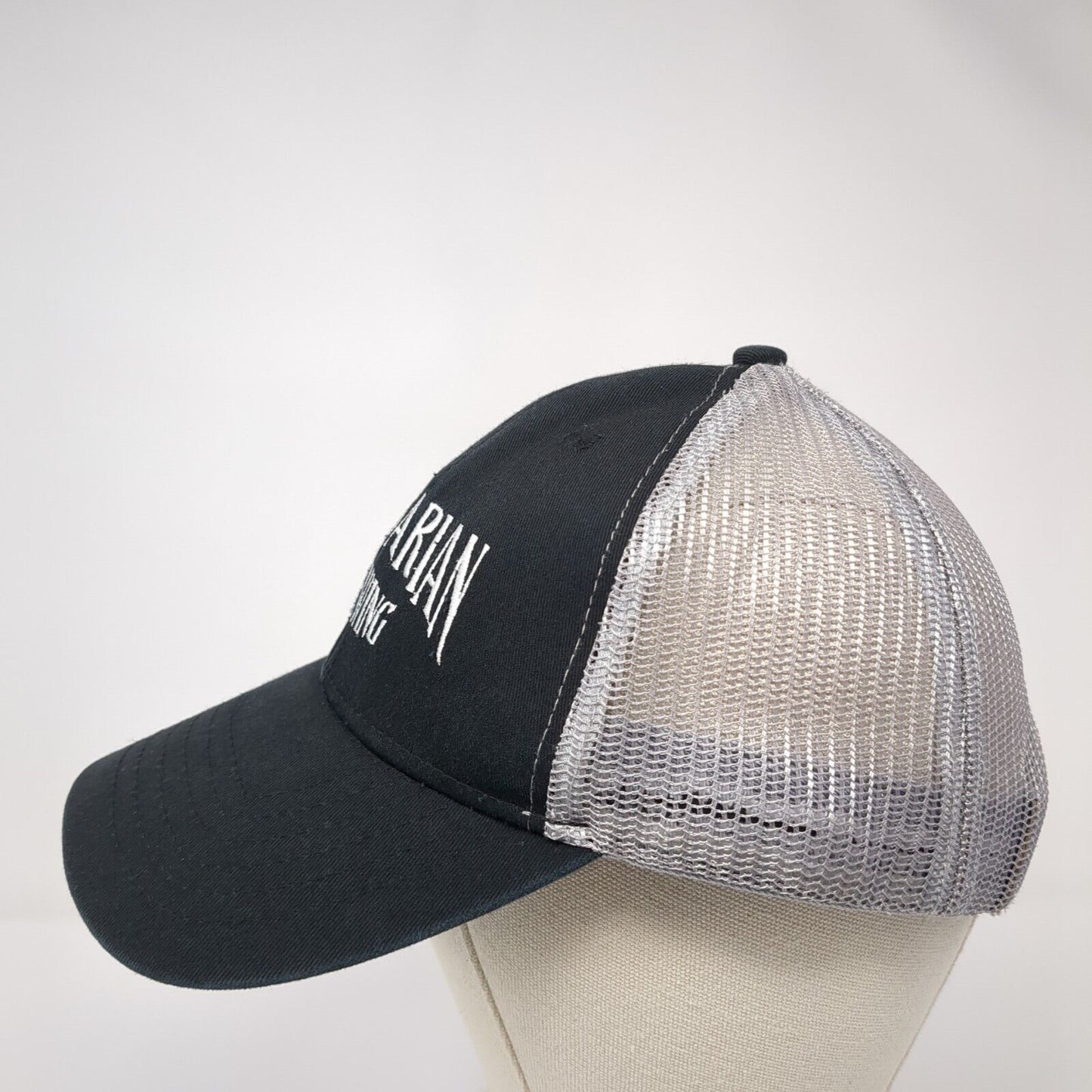 Barbarian Brewing Snapback Trucker Hat Black One Size Mesh Back 6 Panel